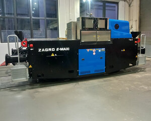ZAGRO Elektrorangierfahrzeug, Hallenaufnahme