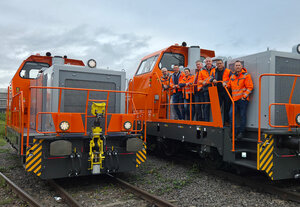 Two D60 C shunting locomotives for K+S AG